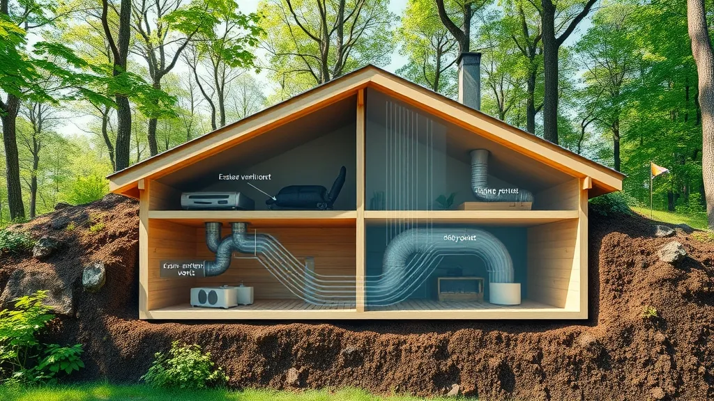Maîtriser l'Aération Passive d'une Maison Enterrée : Solutions Écologiques Sans VMC en 2026