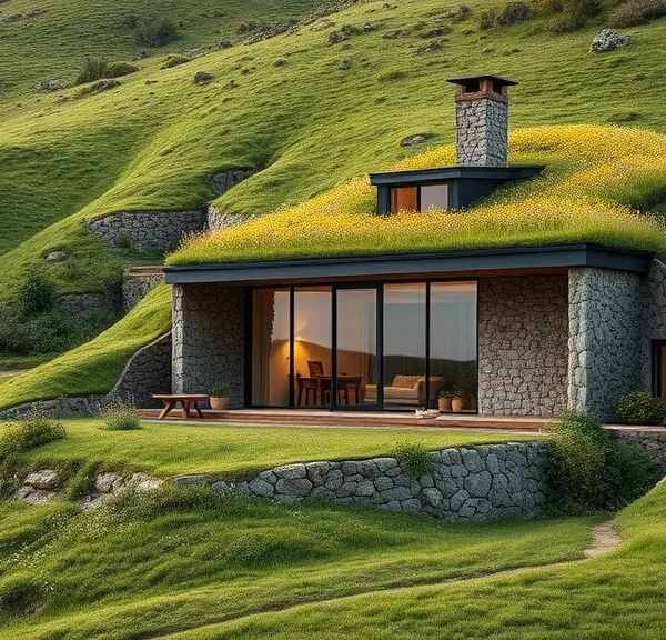 Architecture bioclimatique enterrée : maisons semi-enterrées et habitats passifs en 2026