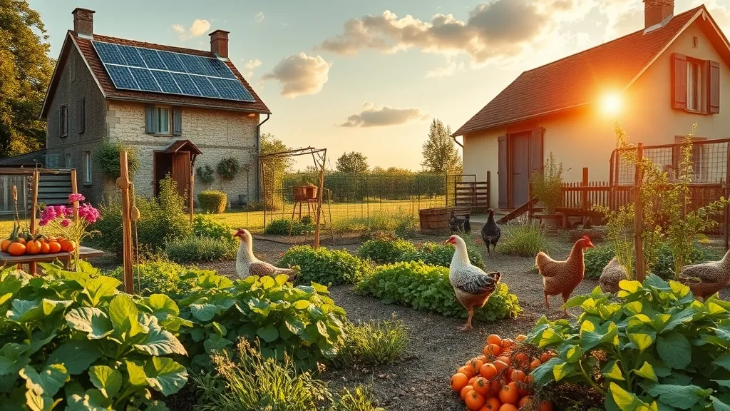 Vivre en autonomie à la campagne : potager autosuffisant, petit élevage et énergie en 2026