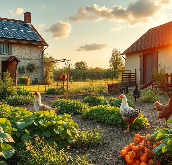 Vivre en autonomie à la campagne : potager autosuffisant, petit élevage et énergie en 2026
