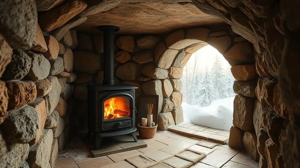 Autonomie Chauffage Maison Troglodyte : 5 Solutions Low-Tech Infaillibles pour l'Hiver 2026