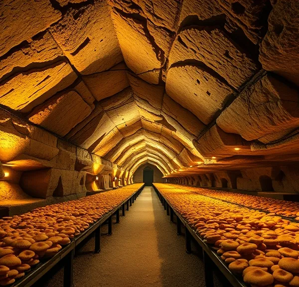Carrières souterraines de France : champignonnières, cathédrales de craie et lieux de culture