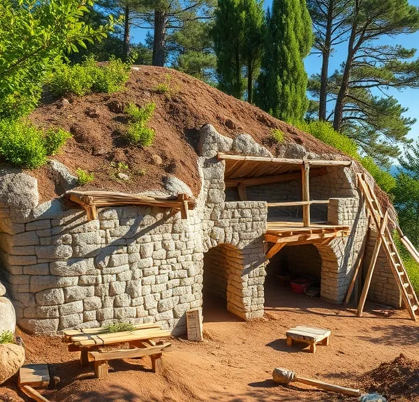 Construction maison troglodyte : étapes clés pour un projet écologique réussi