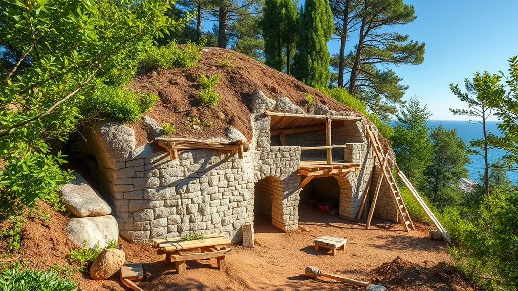 Construction maison troglodyte : étapes clés pour un projet écologique réussi