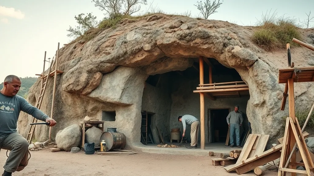 Construire une maison troglodyte en 2026 : le guide complet pour débutants
