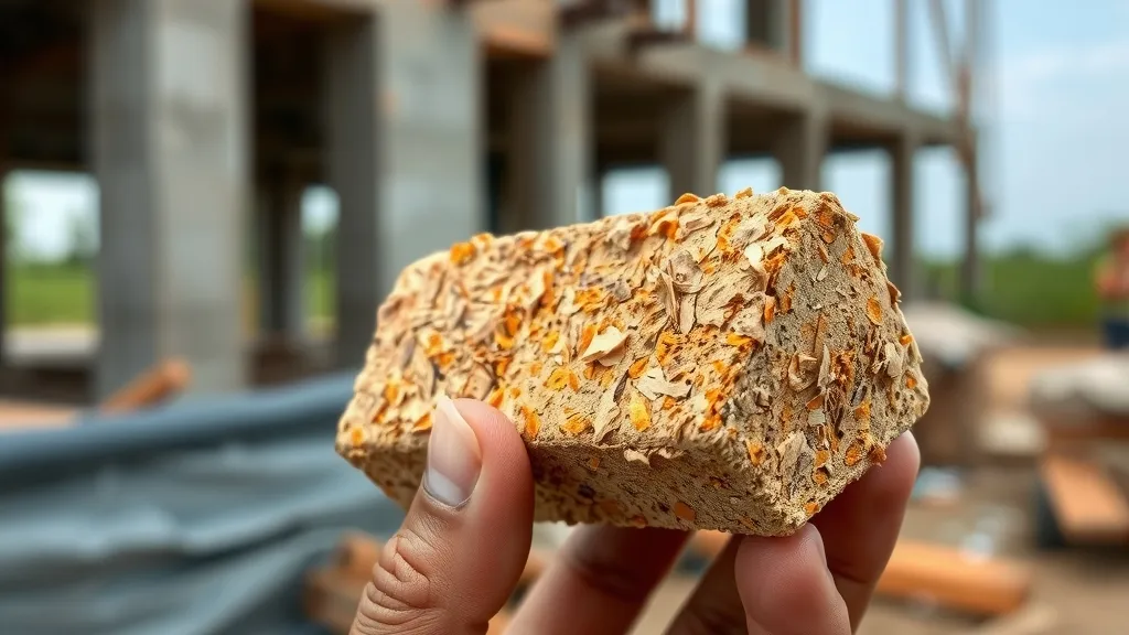 Orange et carton recyclé : bâtir avec des déchets végétaux