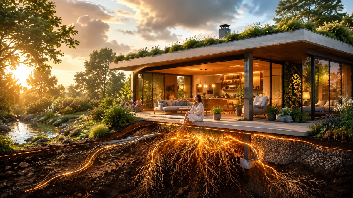 Earthing : Les bienfaits insoupçonnés d'un habitat connecté à la terre