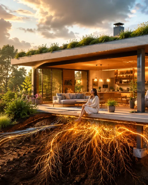 Earthing : Les bienfaits insoupçonnés d'un habitat connecté à la terre