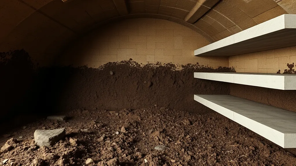 Humus et terre en cave enterrée : stabiliser l’humidité et protéger les aliments