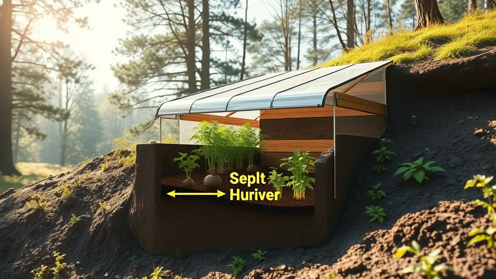 Maîtriser l'Installation d'une Serre Souterraine pour une Culture Hivernale Autonome et Stable
