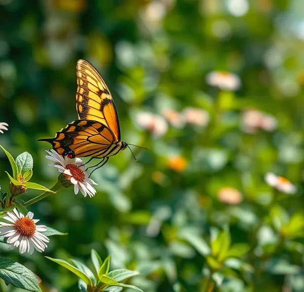Jardin papillons : comment choisir les bonnes plantes hôtes pour une biodiversité durable