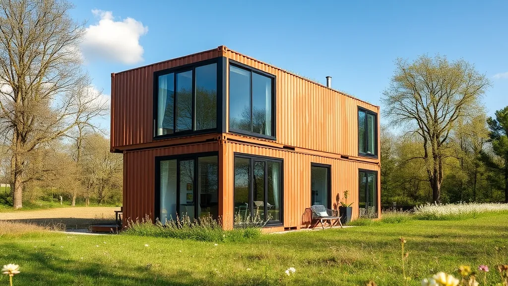 Maison en container maritime 2026 : Guide complet pour un habitat modulable et ecologique