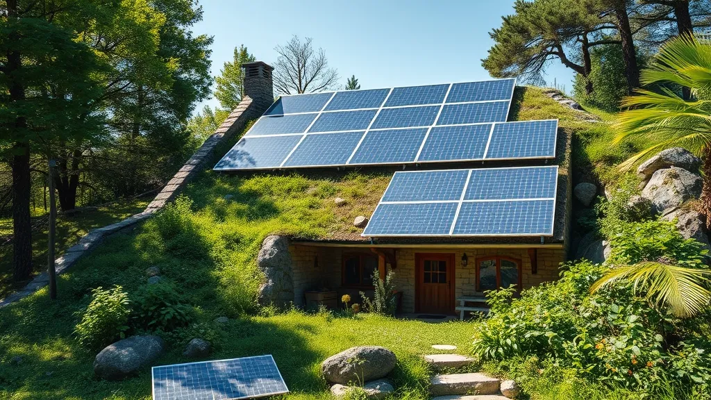 Maison troglodyte et énergie solaire : optimisez votre efficacité énergétique