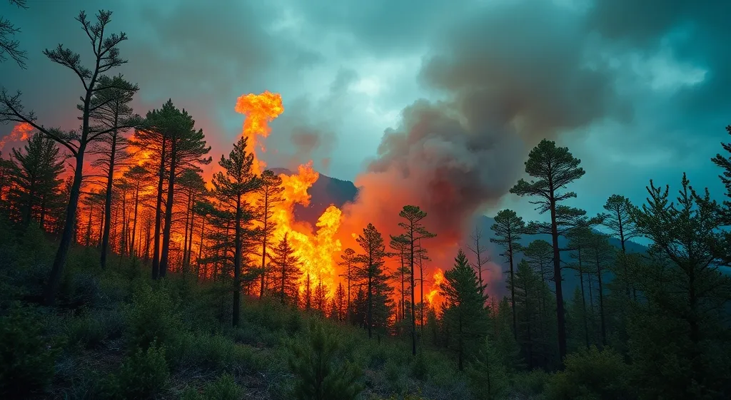 Mégafeux en Europe : quand les incendies créent leurs propres orages de feu
