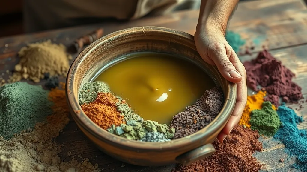 Peinture naturelle : fabriquer ses couleurs avec les terres creusoises