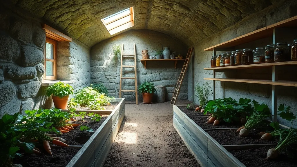 Permaculture souterraine en Creuse : cultiver carottes, panais et topinambours toute l’année sans serre