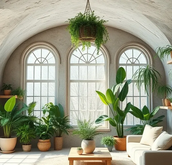 10 plantes qui purifient l'air en maison enterrée pour un air sain