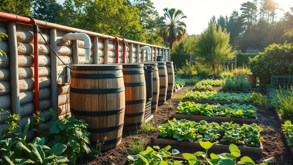 Récupération d'eau de pluie : le guide pour un potager creusois autonome