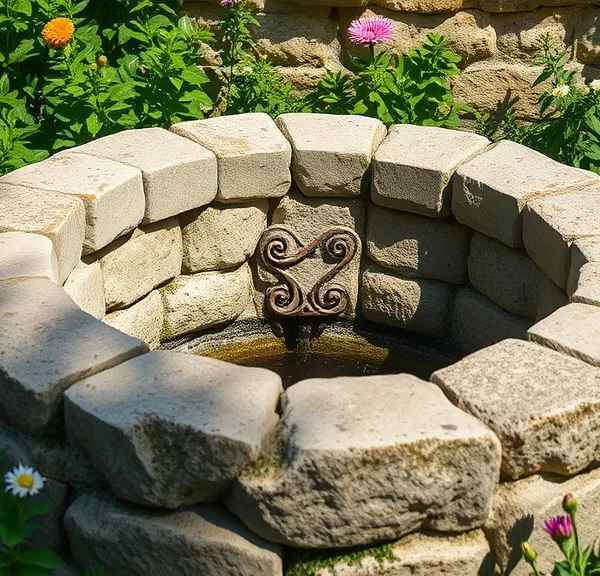 Comment sécuriser un puits ancien dans votre jardin avec élégance