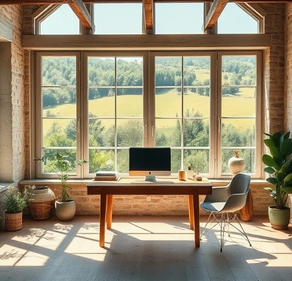 Télétravail en Creuse : bien aménager son espace bureau à domicile