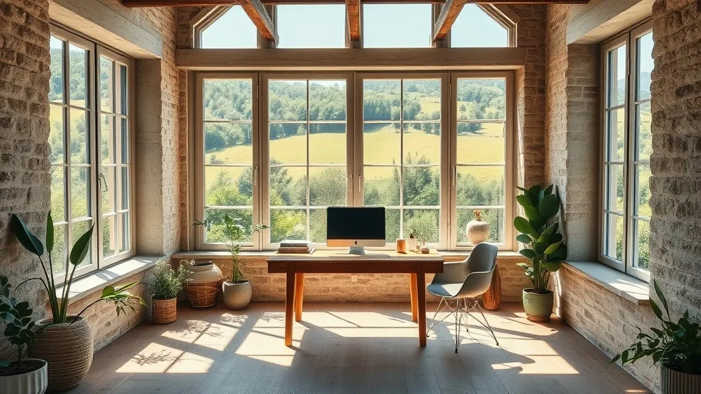 Télétravail en Creuse : bien aménager son espace bureau à domicile