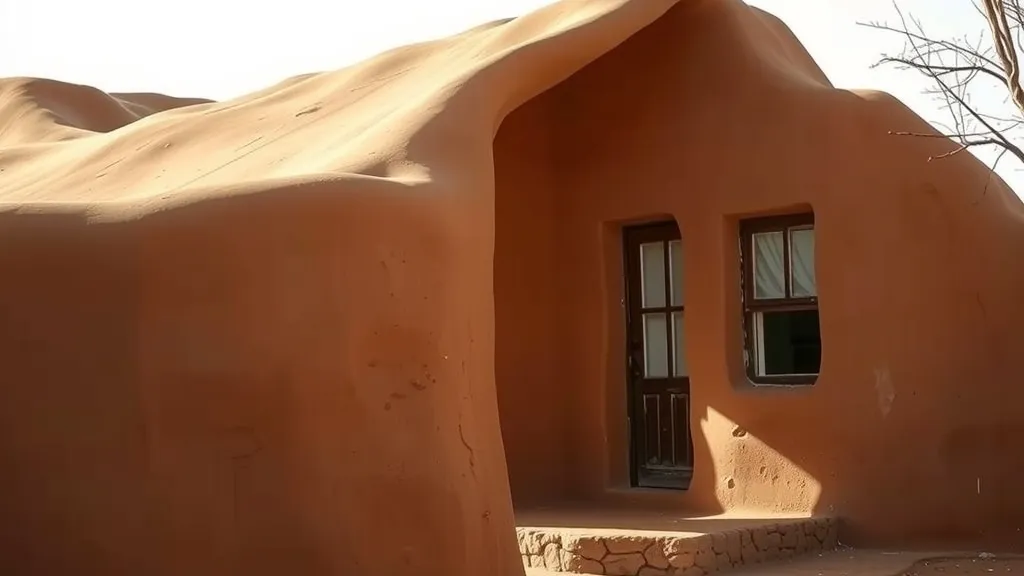 Terre coulée : que vaut ce matériau pour une maison rurale ?