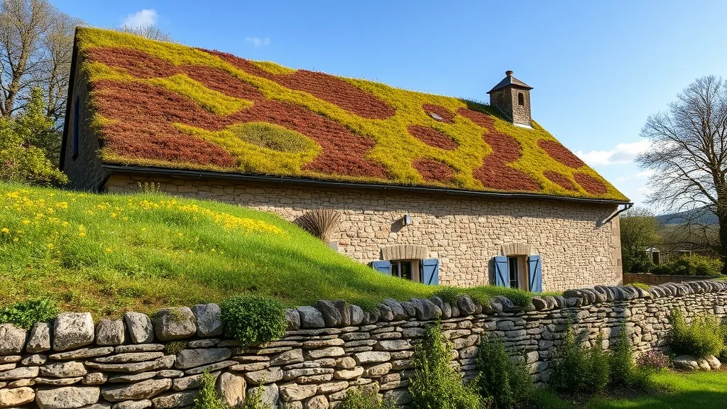 Toiture vegetalisee pour maison ancienne : Comment isoler et verdir son toit en 2026