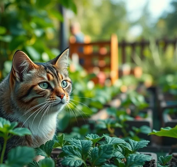 Toxoplasmose et chats au jardin : jardiner sans risque près du potager