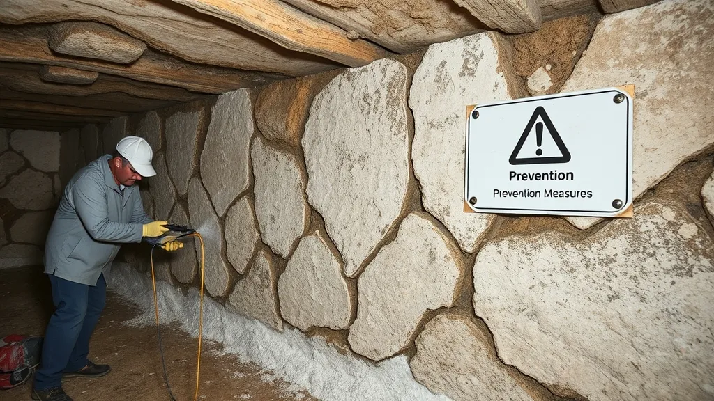Sels minéraux et humidité en cave enterrée : traitement, nettoyage et prévention du salpêtre