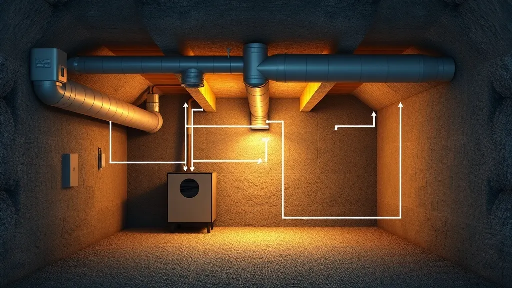 Ventilation de cave enterrée : dimensionnement des conduits et réglages pour un air sain
