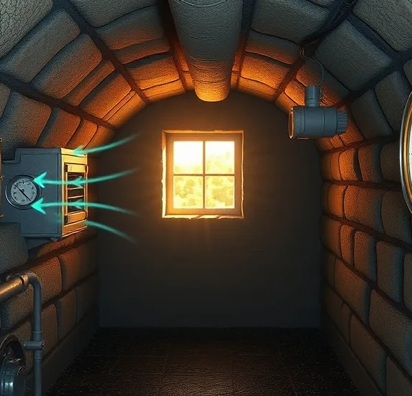 Ventilation de cave DIY : règles simples pour un air sain et une humidité maîtrisée